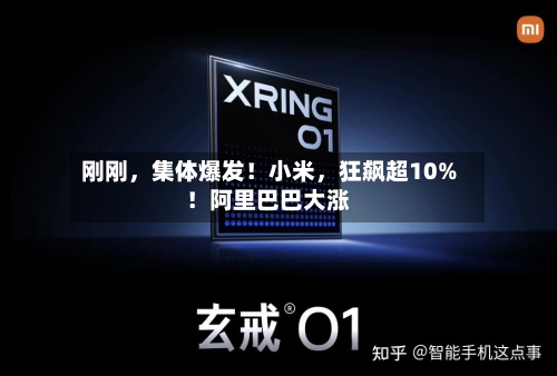 刚刚	，集体爆发！小米，狂飙超10%！阿里巴巴大涨-第2张图片