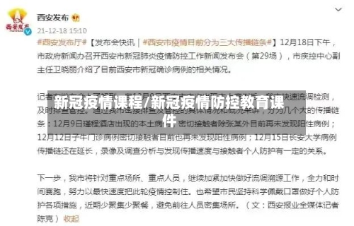 新冠疫情课程/新冠疫情防控教育课件-第3张图片