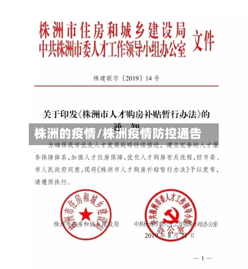 株洲的疫情/株洲疫情防控通告-第2张图片