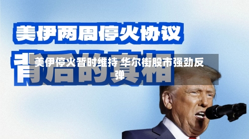 美伊停火暂时维持 华尔街股市强劲反弹-第3张图片