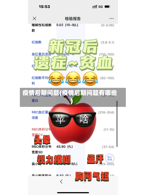 疫情后期问题(疫情后期问题有哪些)