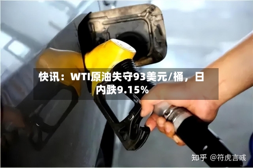 快讯：WTI原油失守93美元/桶	，日内跌9.15%-第2张图片