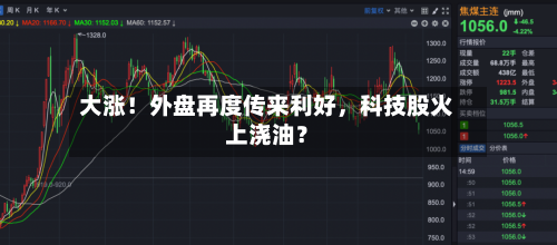 大涨！外盘再度传来利好，科技股火上浇油？-第2张图片